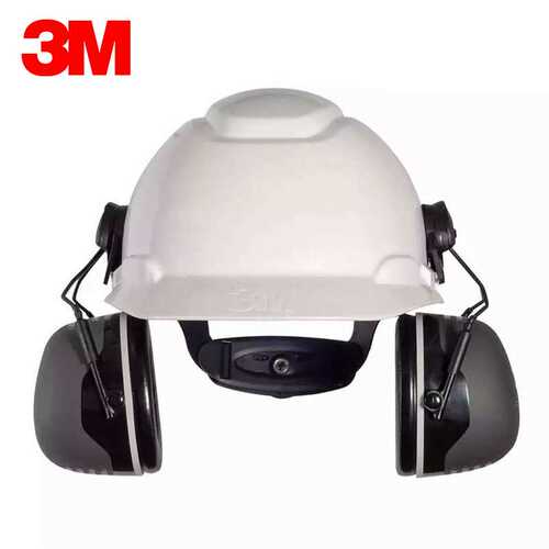 3M X5P3挂安全帽式耳罩 舒适降噪专业防护耳罩（配合安全帽使用）