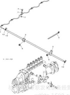 420103-00225燃料返回软管 PU126斗山