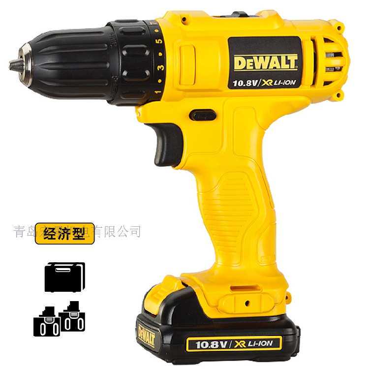 DEWALT得伟锂电起子/电钻 DCD700CK2 家用手电钻起子机电动工具
