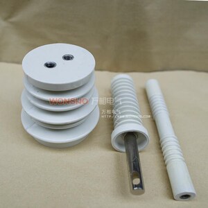 ZN08-12KV户内真空断路器10KV支柱绝缘子高125mm下M16上M12白色