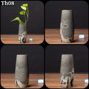 内有多款草花不国画石天然山水画奇可小天珠花瓶石装水石穿底笔筒