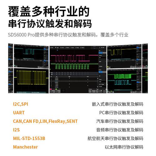 siglent鼎阳 示波器SDS6000L/Pro系列选件配件 部分可通用