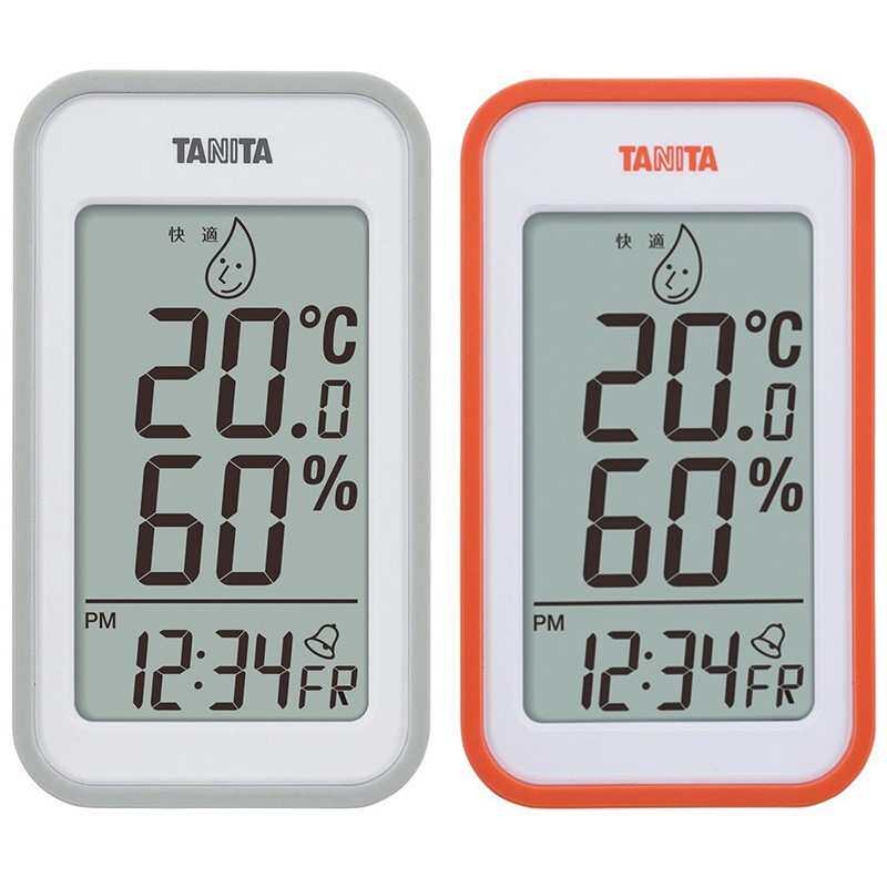 TANITA/百利达电子温湿度计家用室内外多功能温度表湿度计TT-559