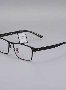 PROTABLE欧美眼镜架痞帅钛板全框质感男女眼镜框深圳制造99149