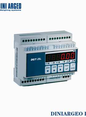 意大利狄纳乔Diniargeo DGT4称重控制器 四通道导轨安装变送器