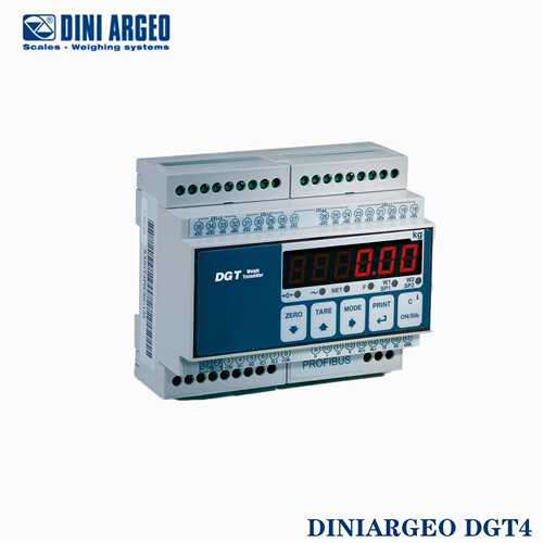 意大利狄纳乔Diniargeo DGT4称重控制器 四通道导轨安装变送器