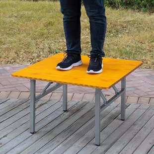 ? 小四方桌正方形可折叠小桌子折叠桌 拆 叠桌小饭桌家用折