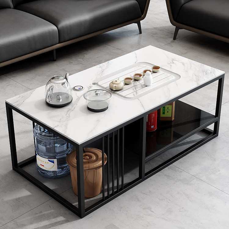 茶几办公室泡茶带电磁炉烧水壶套装一体岩板功夫茶桌茶台简约现代,3C数码配件,摄像机配件,淘宝优惠券,粉丝福利购,淘宝优惠卷