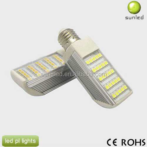 大量销售 LEDPL灯360度 AC85-265V SMD 2835 LED PL灯G24q-3底座