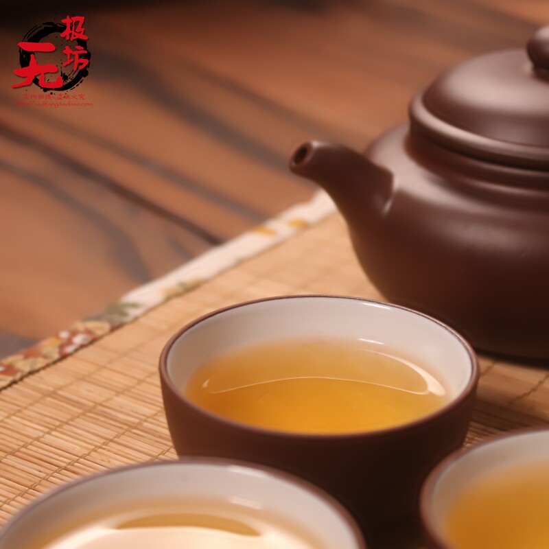 茶具套装紫砂功夫茶具中式整套紫砂壶茶盘茶杯组合办公室陶瓷茶具