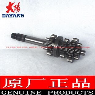 原主配件DY150-6枭锋大运DY150-20劲爽档齿厂副轴小飞轴总成