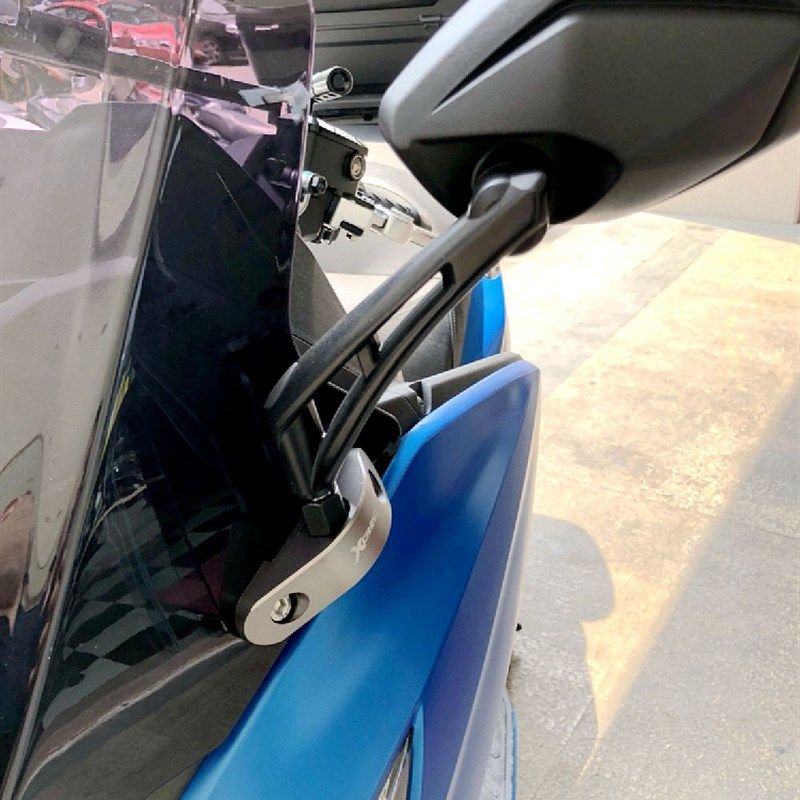 适用光阳赛艇250iXcit 4g300/n00改装后视镜前移码 反光镜转接座