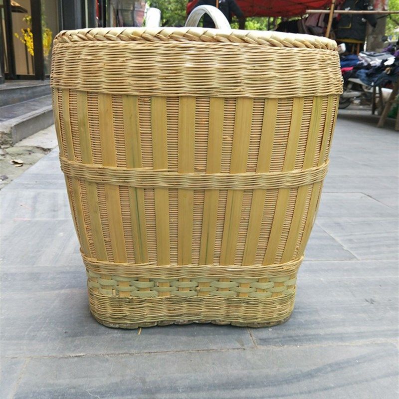 贵州纯手工背篓 筐篼订制精品竹菜背筐 编背  背娄