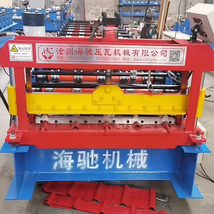 厂家供应新疆加宽840单板压瓦机 销售其他型号压制不锈钢板冷弯机
