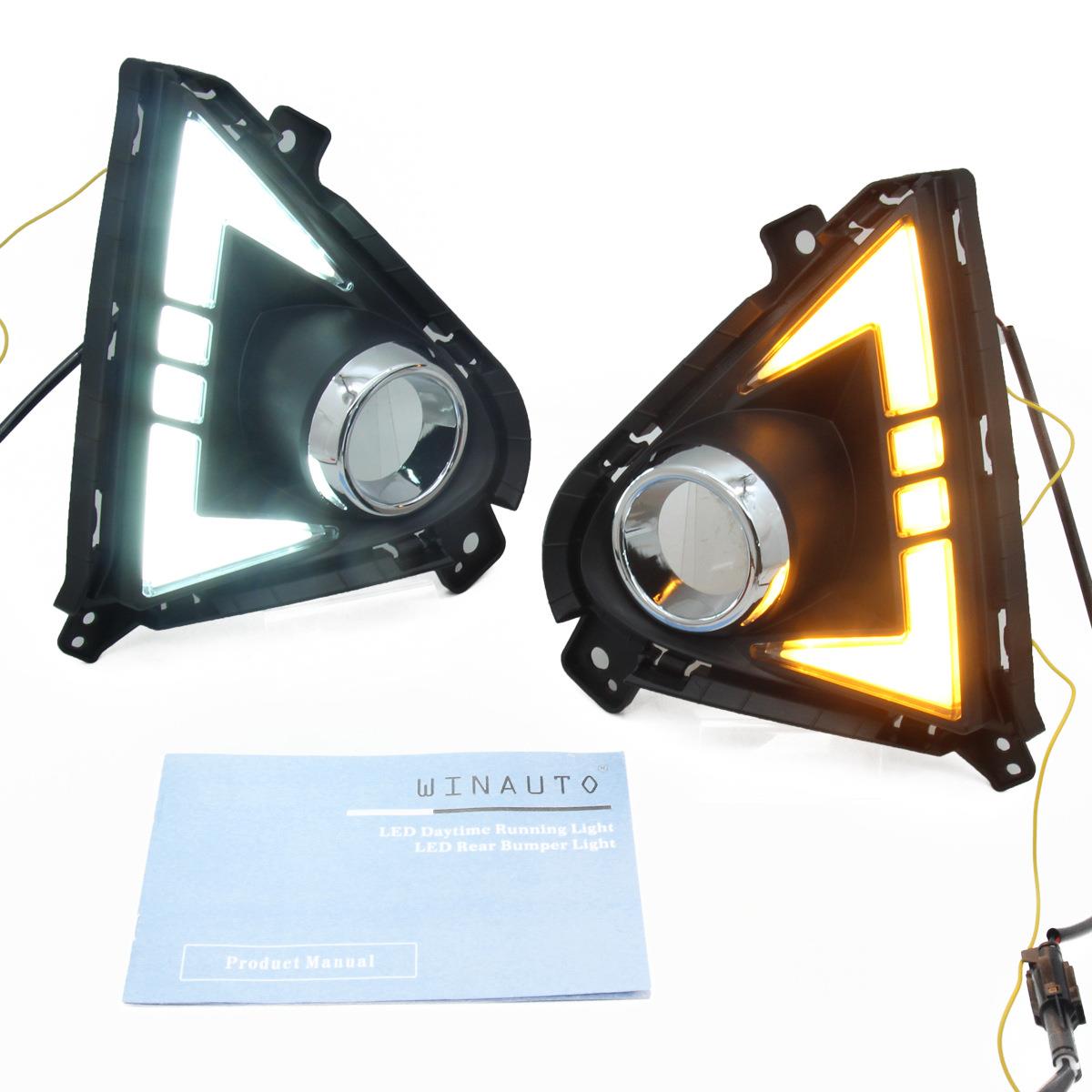 适用于雅绅特Accent 2021 LED日行灯日间行车灯雾灯双色厂家直销