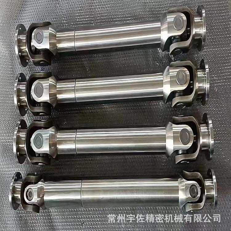源头厂家直销现货 精度十字轴焊接式法兰伸缩万向节SWC联轴器