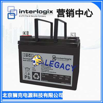 INTERLOGIX蓄电池 BS134N 12V36AH 免维护 铅酸蓄电池