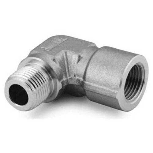 SS-2-SE世伟洛克不锈钢公称管接头内外螺纹弯头1/8 in.x 1/8 in.