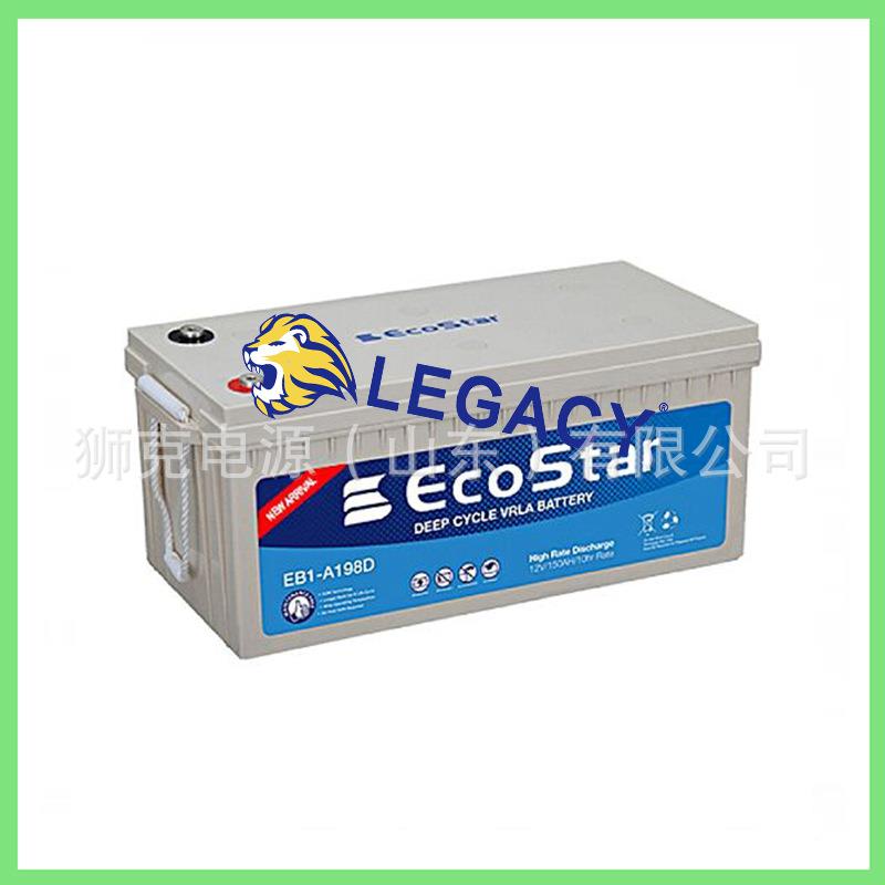 德国EcoStar蓄电池EB1-A148D – 100Ah/Amp深循环免维护铅酸电瓶