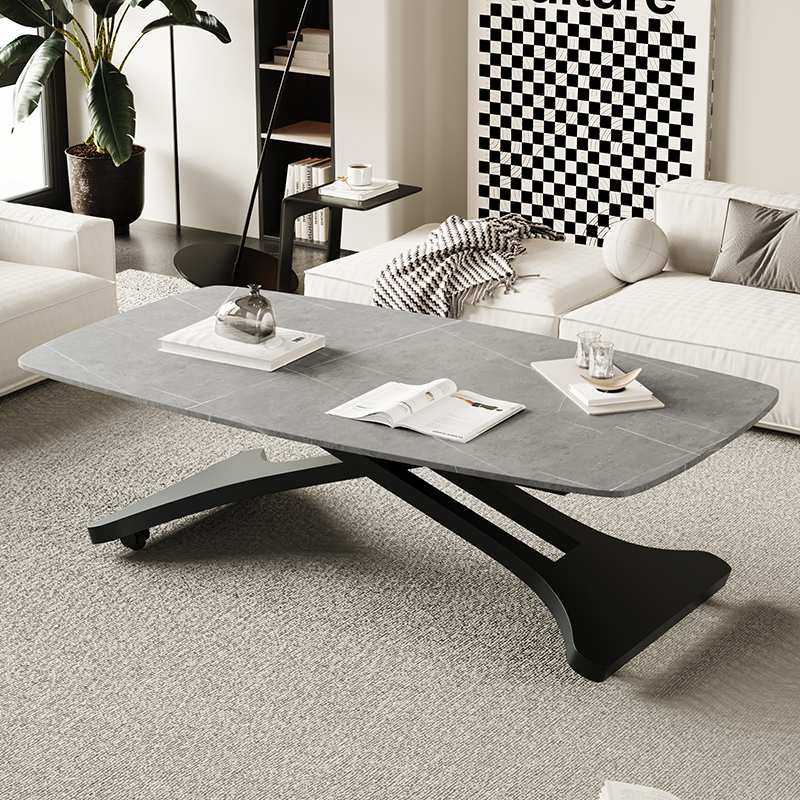 my客厅升降茶几两用家用小户型餐桌轻奢现代感可移动岩板茶几桌,3C数码配件,摄像机配件,淘宝优惠券,粉丝福利购,淘宝优惠卷