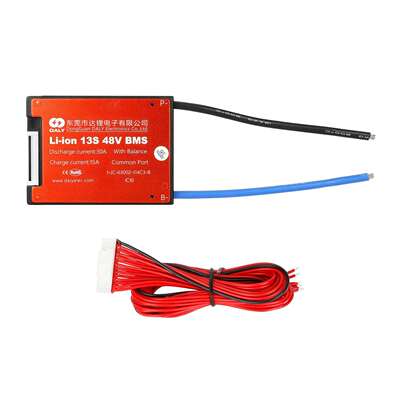 达锂48V30A电池BMS保护板磷酸铁18650三元13串充放电均衡电动车用