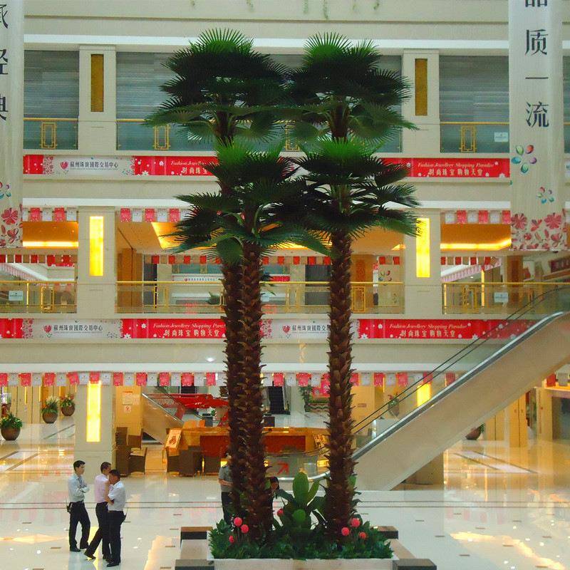 巨美仿真棕榈树工程造景酒店装饰园林造景造型优美可自由搭配