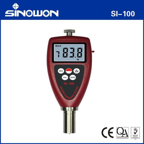 中旺数显邵氏硬度计SL-100C塑料橡胶硬度检测硬度测试仪