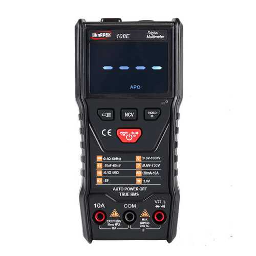 WinAPEX 108E袖珍数字万用表仪器仪表真有效值平均值