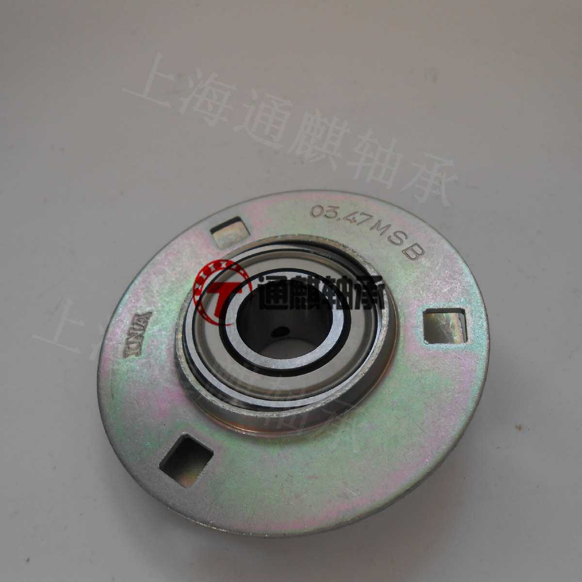 INA轴承座单元03.47MSB AY20-XL-NPP-B带三个/四个螺栓孔的法兰