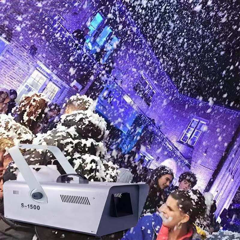 雪花机 舞台喷雪机 婚庆演出圣诞节造雪机 1500W下雪设备其他制冷
