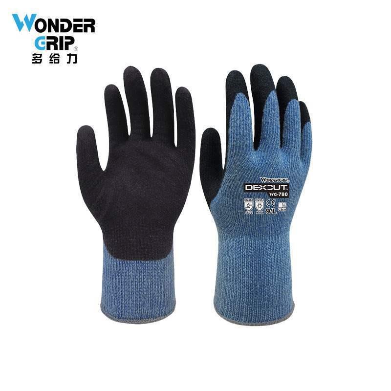 多给力(Wonder Grip)WG-780防寒防切割手套防滑玻璃加工劳保搬运