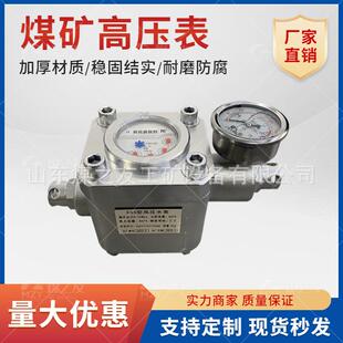 矿用高压注水表SGS型 双功能煤层注水采煤测压表水量计ZGS-6厂家