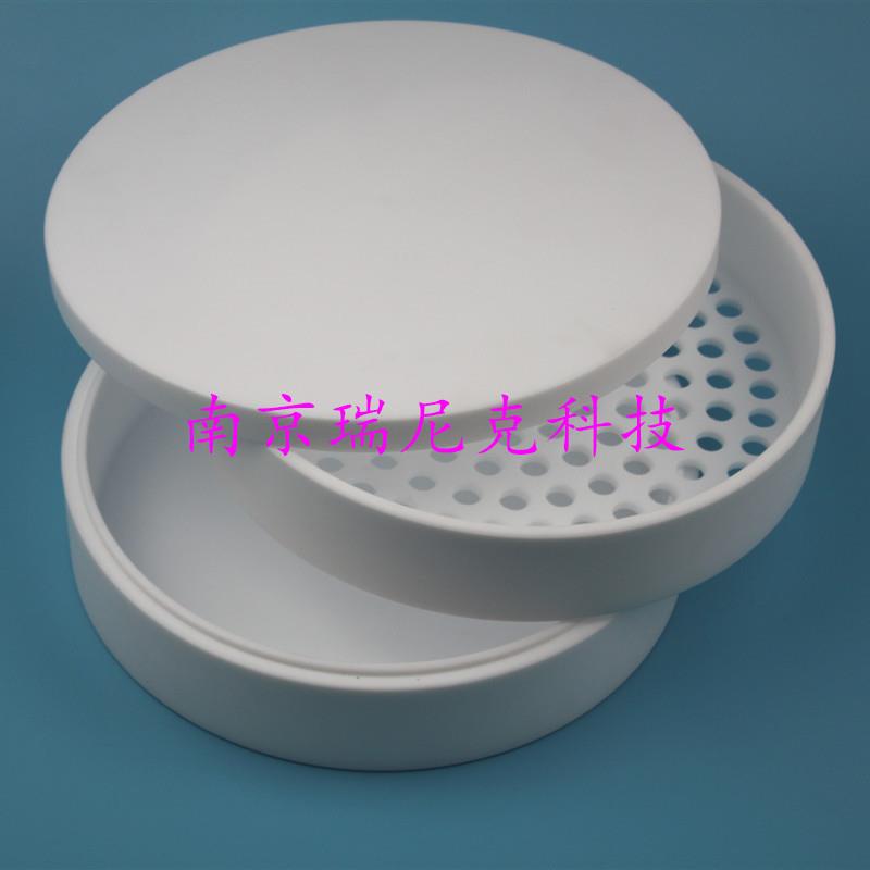 实验四氟筛子直径20cm/特氟龙筛网孔径3mm 可配托盘盖子