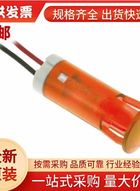 QS123XXHO220 APEM 橙色LED面板指示灯, 220V , 3mA, 12mm安装孔