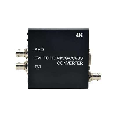4K同轴高清转换器8MP AHD/TVI/CVI/转HDMI/VGA/CVBS Converter