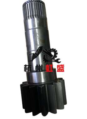 适用E320C CAT320C回转挖机配件回轮立轴大轴