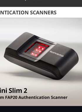 Suprema Biomini Slim 2 USB Fingerprint Reader Device