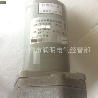 53ZY-CJ2040-DS永磁直流电动机ZYJ220-53-216