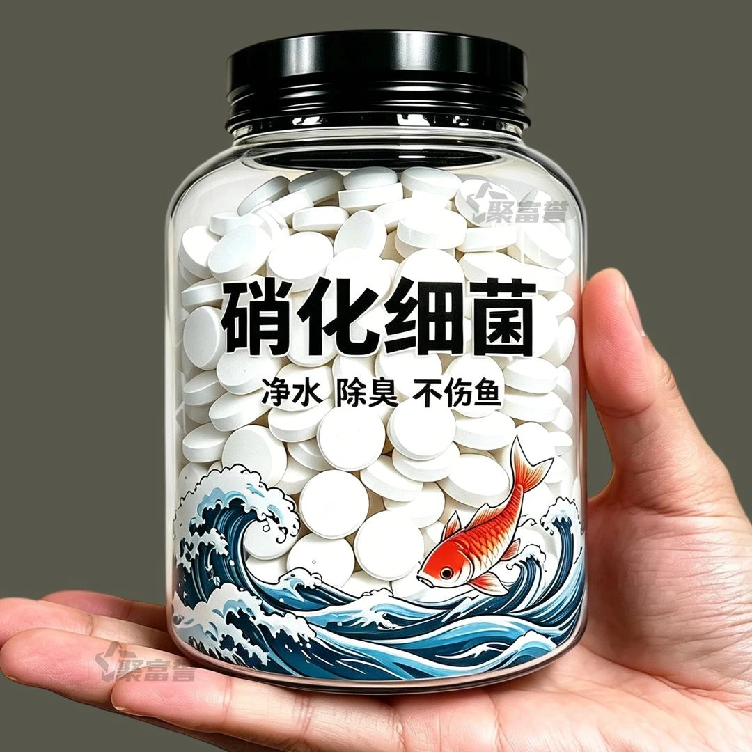 硝化细菌片剂鱼缸净水净化水质打造空气缸不伤鱼身净水片鱼缸净水