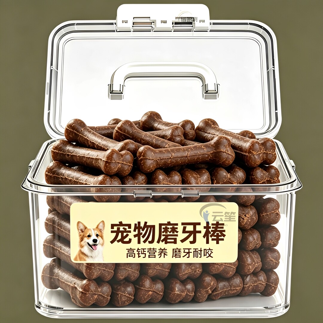 狗狗磨牙棒骨头耐咬幼犬小型犬泰迪小狗柯基宠物狗肉干洁齿骨零食