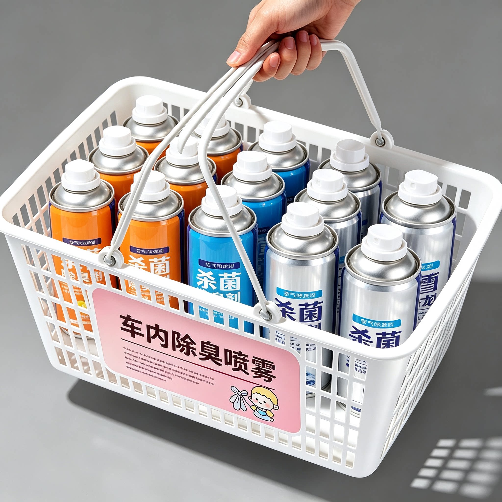车用空气清新剂车内除臭剂汽车净化空调杀菌喷雾去异味神器除味剂