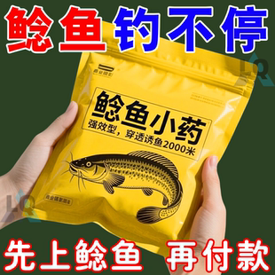 专用大头鲶鱼窝料钓鱼小药鲶鱼诱食剂野钓鱼饵料添加剂 鲶鱼疯正品