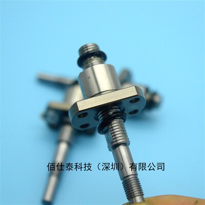 TBI研磨微型滚珠丝杆SFK/0601.0801.0802.1002.1004.1202.小螺杆