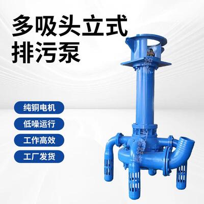 80PWDL57.9-44.4立式多吸头排污泵高扬程多吸头高铬合金液下泵