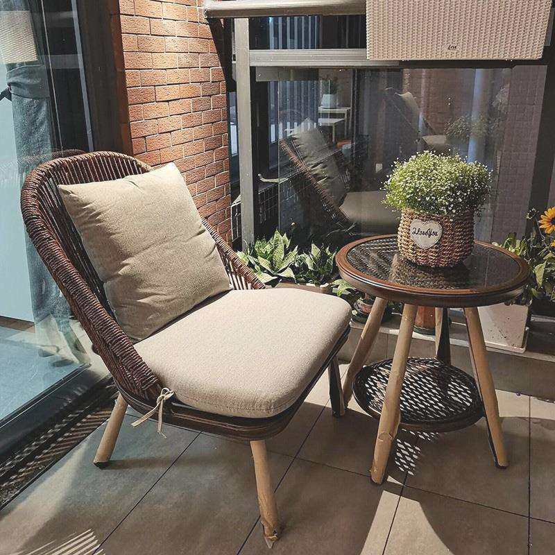 阳台休闲椅子藤编椅家用茶几一桌二椅客厅北欧现代阳台懒人沙发椅,模玩/动漫/周边/娃圈三坑/桌游,模型制作工具/辅料耗材,淘宝优惠券,粉丝福利购,淘宝优惠卷