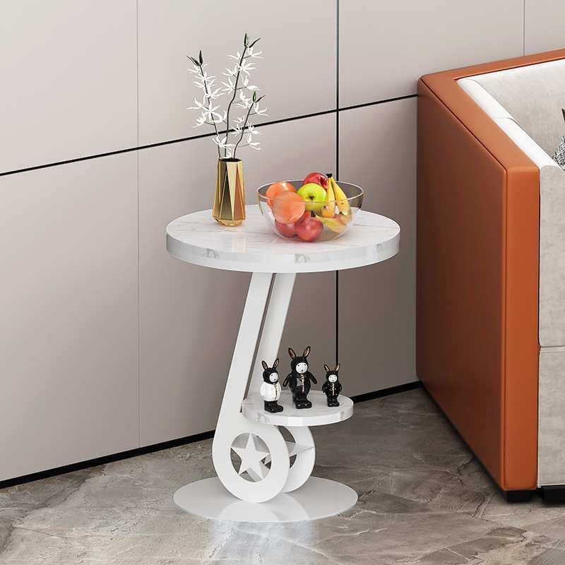 轻奢客厅沙发岩板边几床头边柜大理石小圆桌阳台简约茶几创意角几,3C数码配件,摄像机配件,淘宝优惠券,粉丝福利购,淘宝优惠卷
