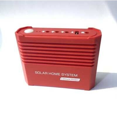 5W太阳能电池板家用太阳能套件与LED灯泡新款充电电源