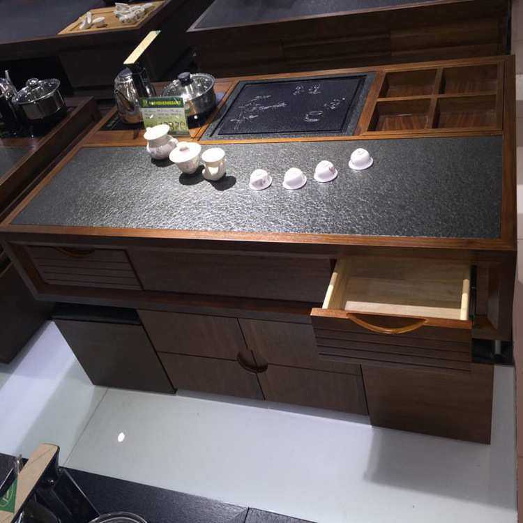火烧石功夫茶几 现代简约茶艺台带电磁炉办公储物泡茶台阳台桌,3C数码配件,摄像机配件,淘宝优惠券,粉丝福利购,淘宝优惠卷