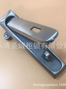 MS834-G不锈钢平面锁304不锈钢户外机箱机柜门锁不锈钢电柜挂锁