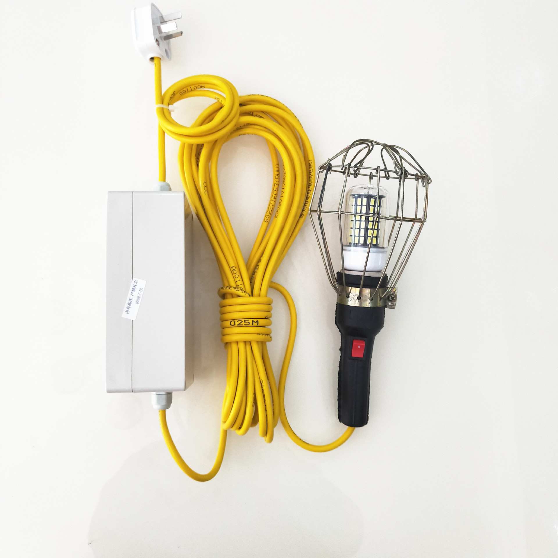 LED行灯低压维修灯220V转12V24V36V自带变压器工作灯灯头